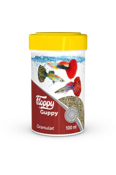 FLP040-FLOPPY GUPPY GRANULAT 100ML